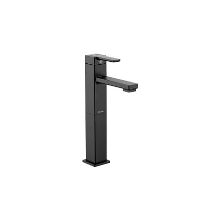 Moen 90 Degree One-Handle Vessel Bathroom Faucet in Matte Black S6712BL